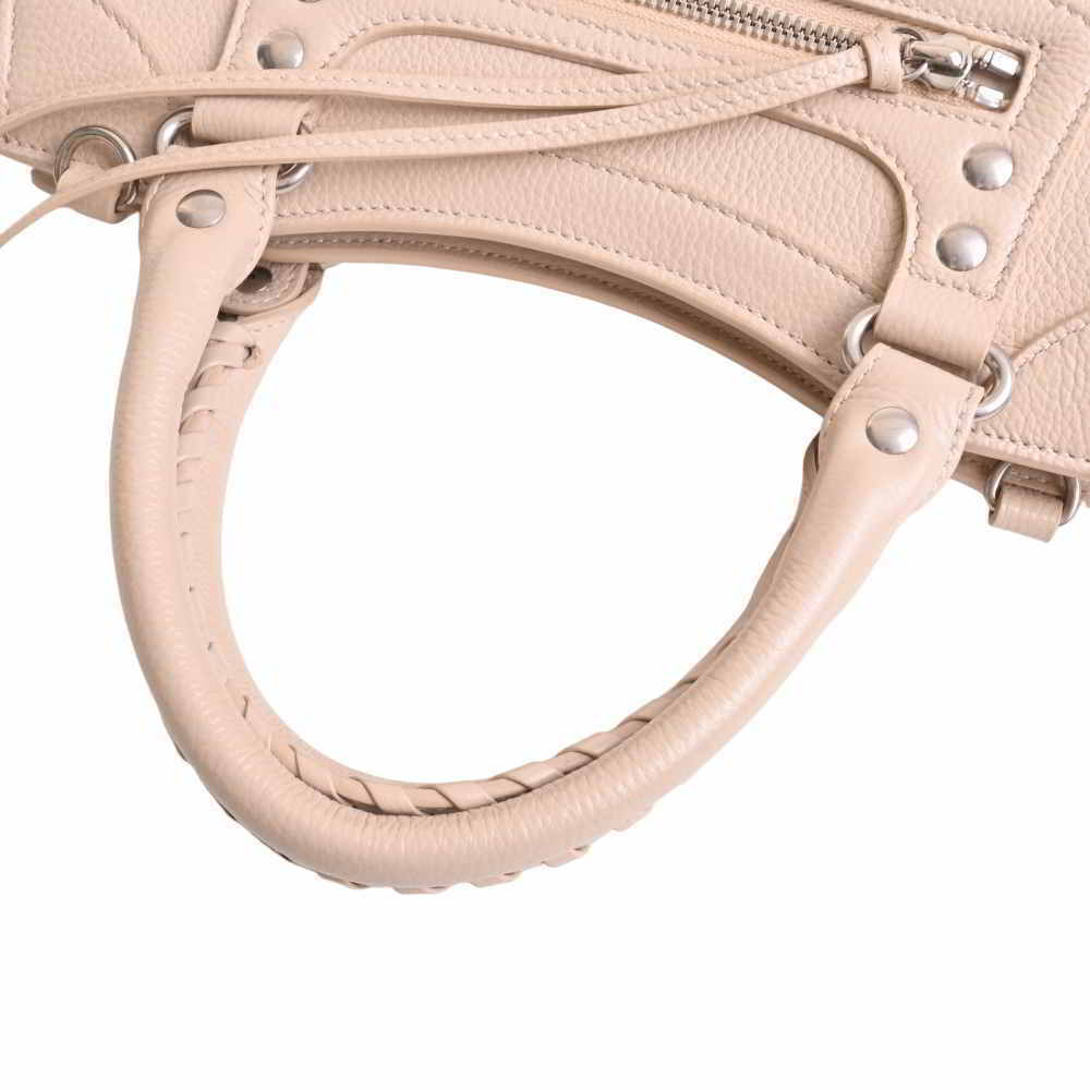 Balenciaga Leather Handbag Beige - Picture 4 of 6